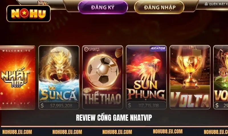 Cổng game đổi thưởng NhatVip
