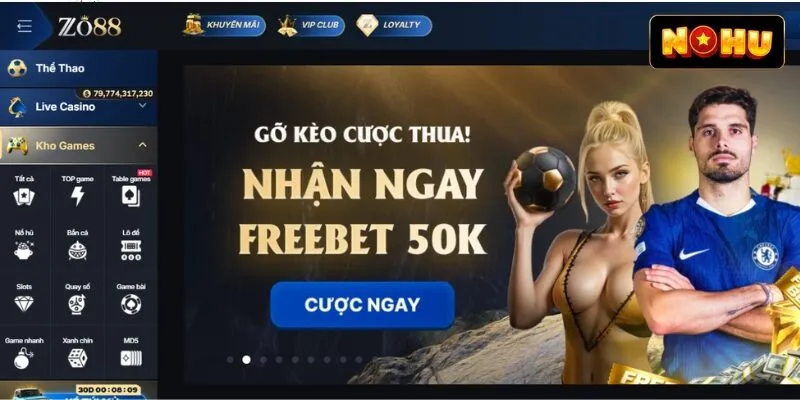 Giải trí vô cùng đặc sắc tại nhà cái Zo88