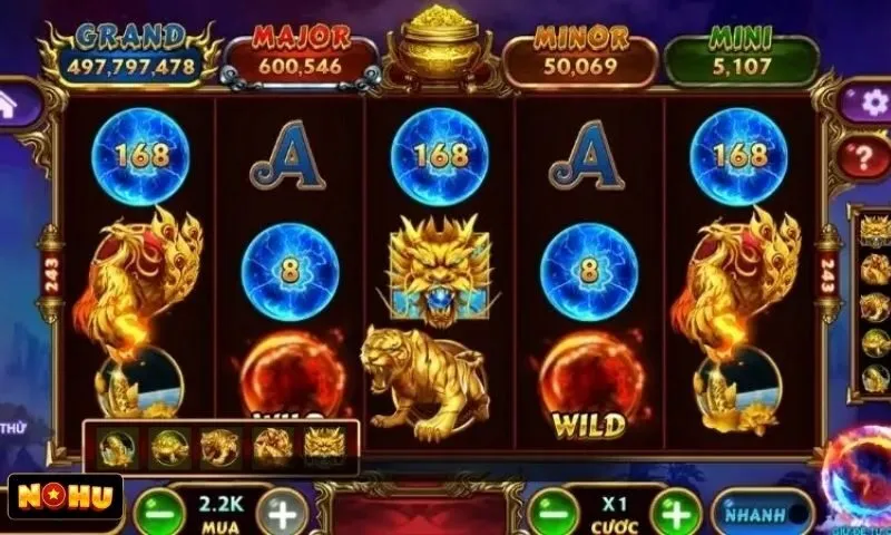 Tổng quan về game nổ hũ kho báu Tứ Linh đình đám