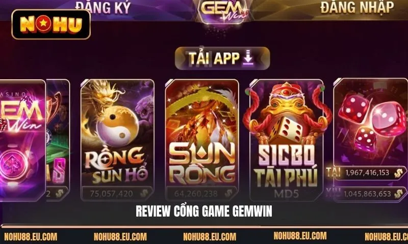 Review Gemwin chi tiết từ a đến z